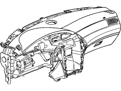 Mopar 5103445AA Plate-Instrument Panel Trim