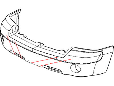 Dodge Dakota Bumper - 5JL35TZZAE