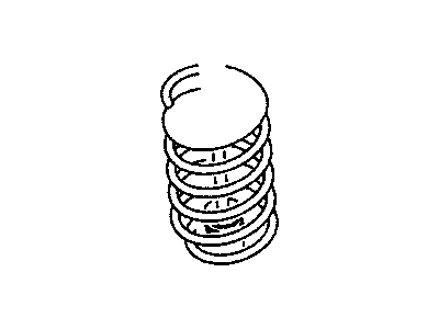 Mopar MR455131 Rear Coil Spring