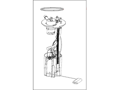 Ram ProMaster 2500 Fuel Pump - 68210305AB