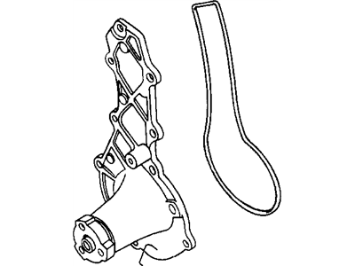 Mopar 4626054AE Engine Cooling Water Pump