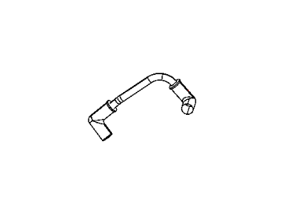 Dodge Dart PCV Valve Hose - 4893139AB