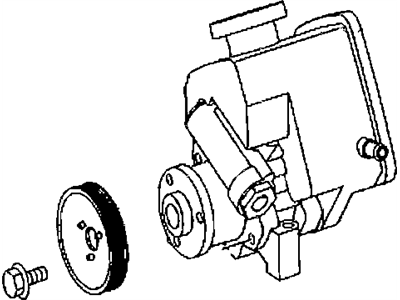 Dodge Sprinter 3500 Power Steering Pump - 68012236AA