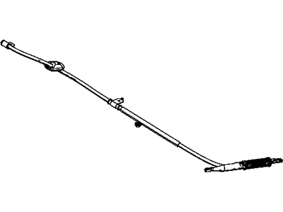 Mopar 4779637AF Cable-Parking Brake