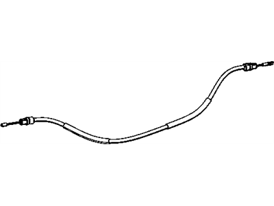 Mopar 4779663AB Cable-Parking Brake