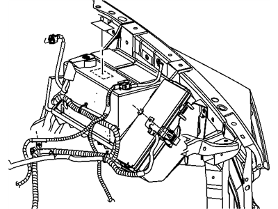 2008 Dodge Ram 1500 Battery Cable - 4801534AC