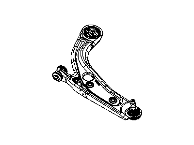 68191509AA Mopar Lower Control Arm Illustration 1 of 1