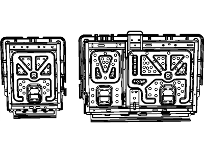 Mopar 4610250AH Frame-Seat