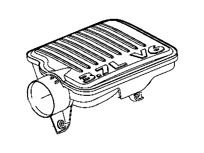 Mopar 4880328AC RESONATOR-Air Cleaner