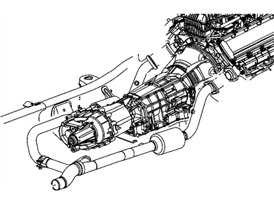 2008 Dodge Ram 2500 Catalytic Converter - 52122253AC