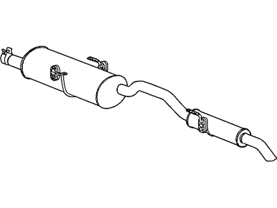 Mopar 4880840AE Exhaust Muffler