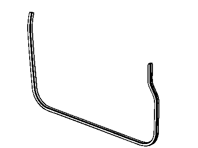 Mopar 5074311AA WEATHERSTRIP-Front Door Secondary