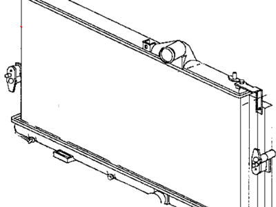 Mopar 5086238AA Engine Cooling Radiator