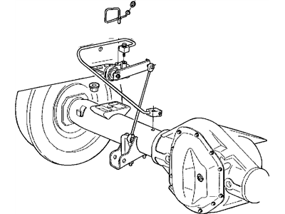 Mopar 52009939AA Valve-Height Sensing Brake