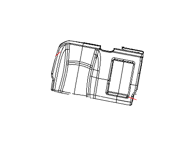 Mopar 1VD52GTVAA HEADREST-Rear