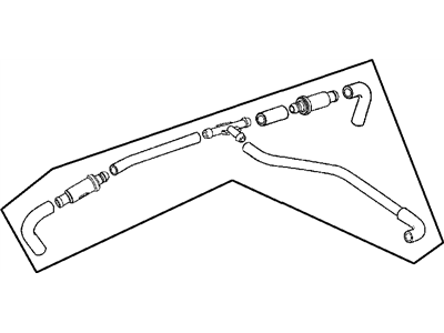 Mopar 53013757AA Tube-CRANKCASE Vent To Air Clean