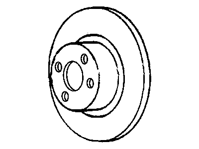 1996 Dodge Neon Brake Disc - 4509718