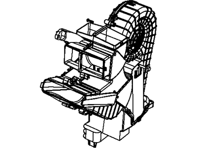 Mopar 68057719AA Housing-A/C And Heater