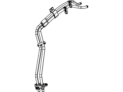 Mopar 68049408AA Tube-Heater Core