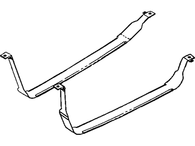 Chrysler 300M Fuel Tank Strap - 4581036