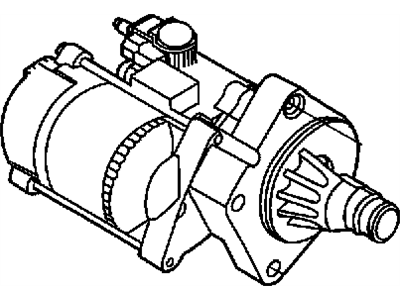 2002 Chrysler Town & Country Starter Motor - 4686111AC