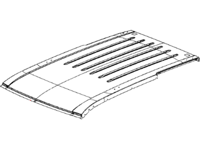 Mopar 68036322AA Panel-Roof