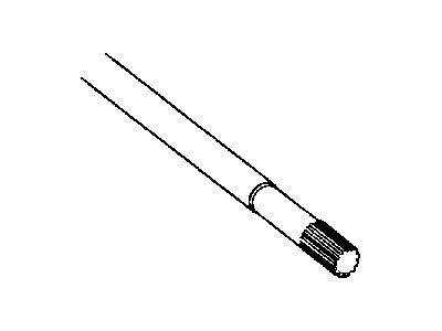 Mopar 4762162 Axle Intermediate Shaft