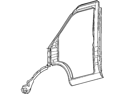Mopar 5121683AA Panel-Body Side Door