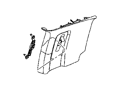 Mopar 55350982AC Belt Assembly-Seat Belt Turning Loop