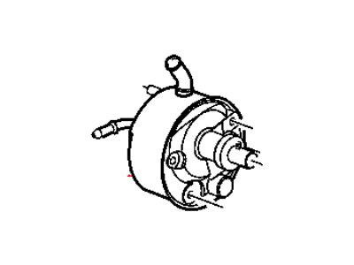 Dodge Caravan Power Steering Pump - 4743969AA