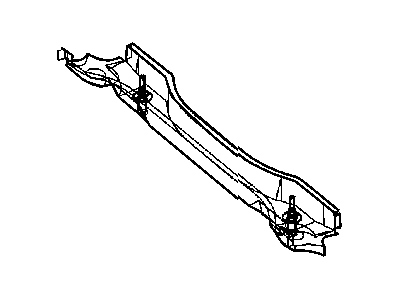 Mopar 5099752AA CROSSMEMBER-Rear Suspension