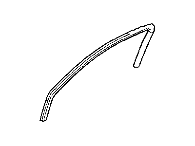 2007 Dodge Dakota Door Seal - 55359401AF