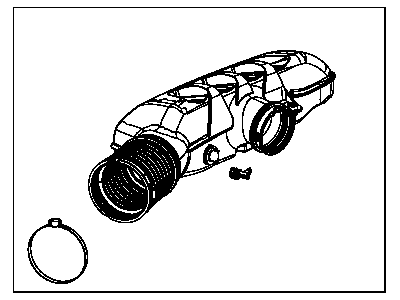 Mopar 52126389AA RESONATOR-Air Cleaner