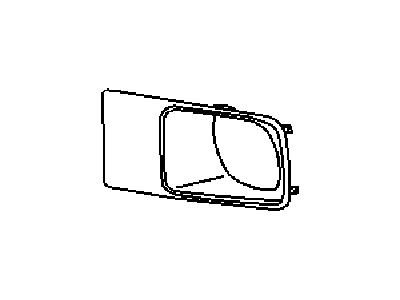 Mopar 5030049AA Bezel-Fog Lamp