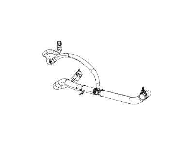 Mopar 55111455AD Hose-Radiator Outlet