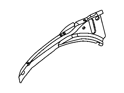 Mopar 4724490AD Beam-Upper Load Path