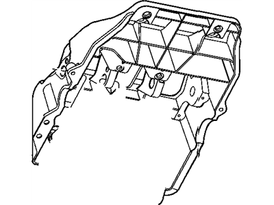 Mopar 68418341AA Bracket-Steering Column