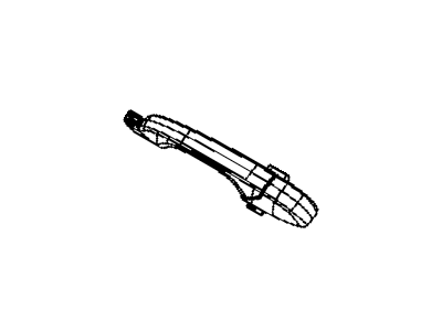 2022 Dodge Durango Door Handle - 1MW30JRMAE