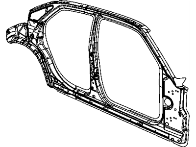 Mopar 5139156AF Panel-Body Side Aperture Front