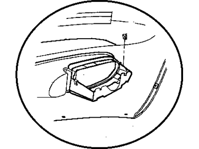 Mopar 5288850AA Plug-Front FASCIA