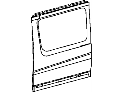 Mopar 68008462AA Panel-Body Side