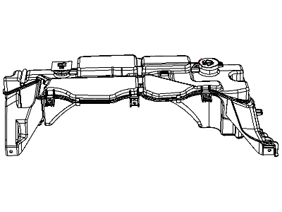 Mopar 68024572AA Bottle-COOLANT Reserve & Washer Fl