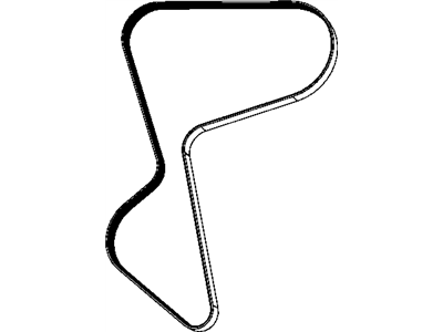 Mopar 4593823AA Belt-SERPENTINE