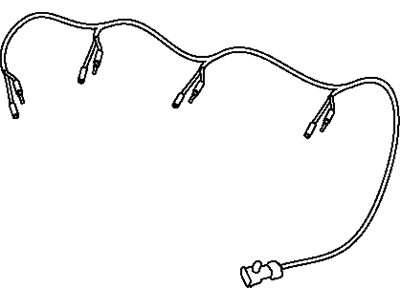 Mopar 68045497AA Harness-Roof