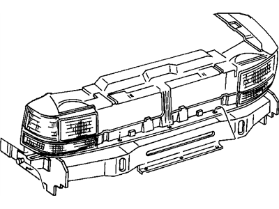 Mopar 52058271 Bracket Fascia