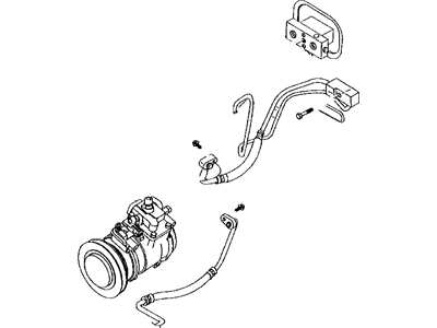 2002 Chrysler Prowler A/C Compressor - 4815912AC