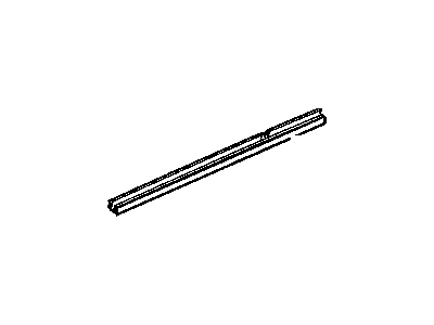 Mopar 4894477AD WEATHERSTRIP-Rear Door Belt