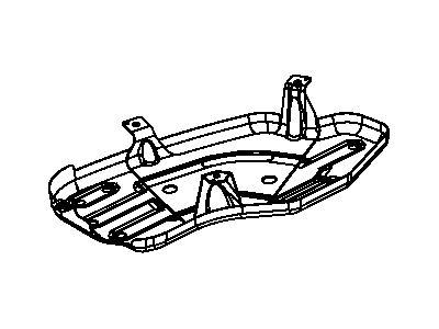 Mopar 68061320AC SKID Plat-Fuel Tank