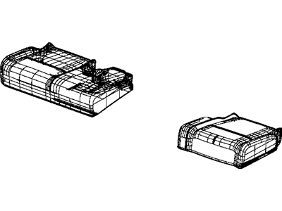 2010 Dodge Journey Seat Cover - 1RJ73DK7AA