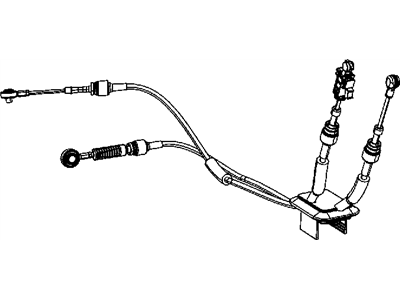 68073433AC Mopar Cable-Shift Illustration 1 of 1